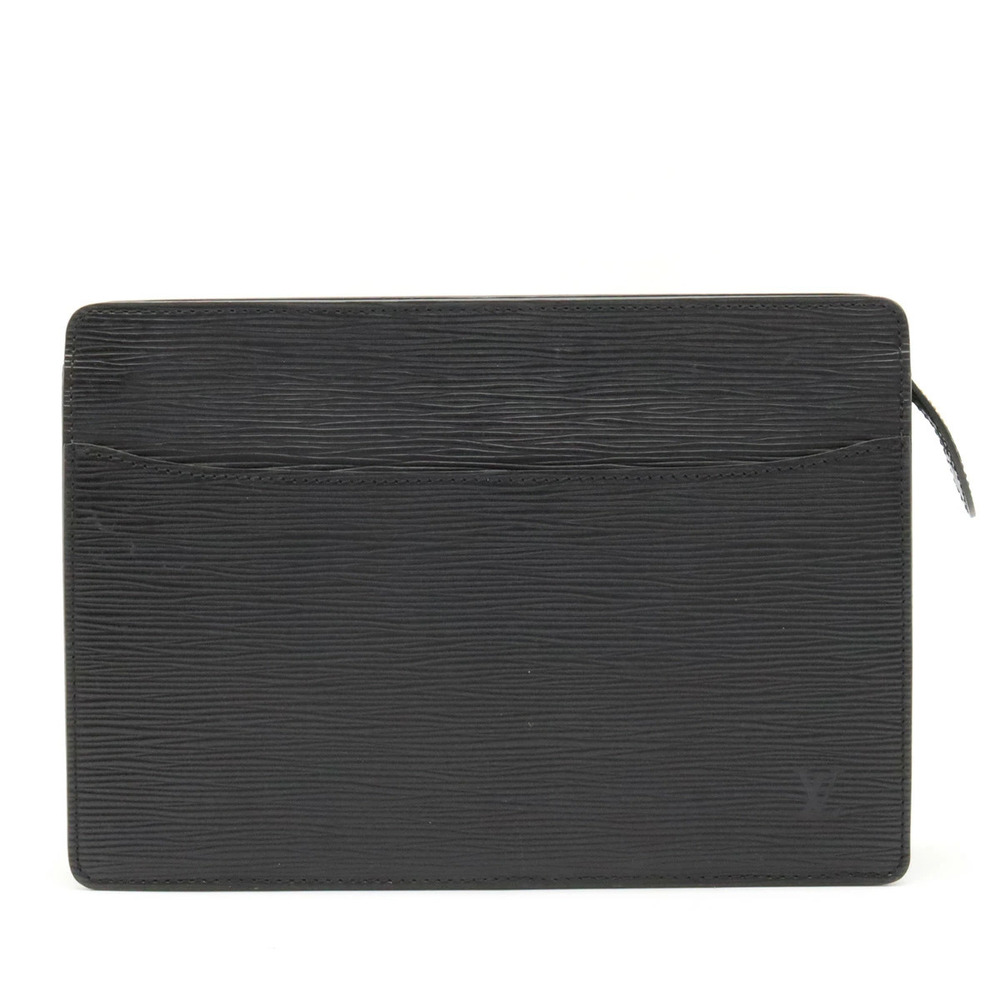 Louis Vuitton Epi Pochette Homme Pouch Shoulder Bag Leather Noir Black